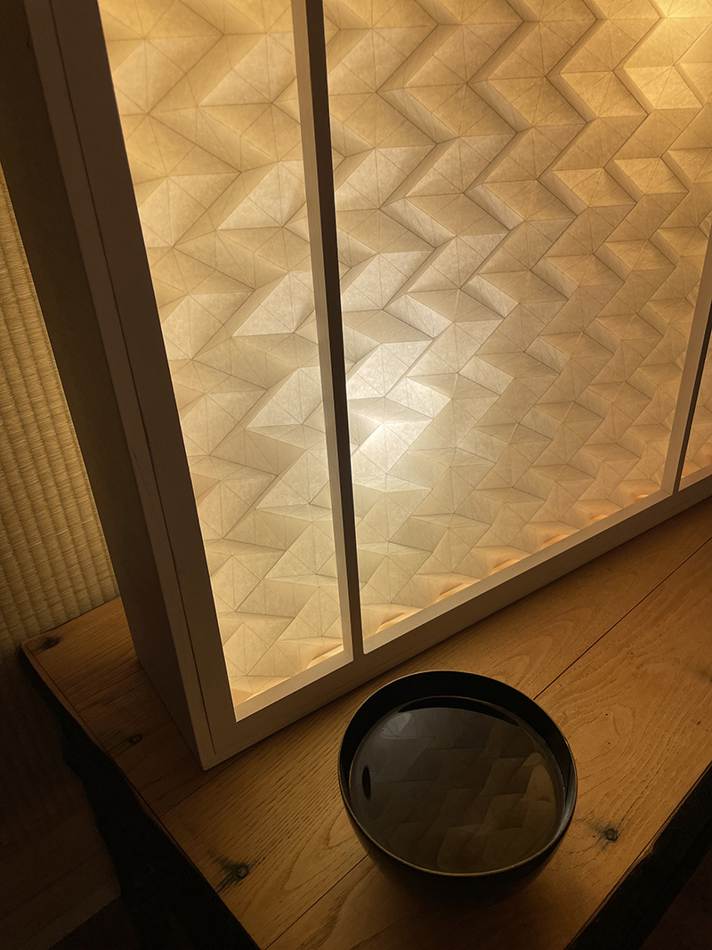 Lampe New Haven dans le couloir